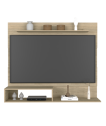 Floating Entertainment Center Albuquerque, Living Room, Light Pine - $3,990.57 MXN