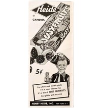 1950 Henry Heide Jujyfruits Advertisement Candy Chew Gummies Vintage NY F7D - $19.99