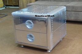 NauticalMart Side Trunk Storage Ottoman Cube - £798.77 GBP