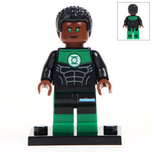 Green Lantern (John Stewart) DC Superheroes Lego Compatible Minifigure Bricks - £2.39 GBP