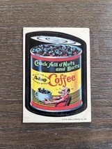 1973 Topps Wacky Packages Chock Full of Nuts And Bolts Coffee Cloth Series - £15.28 GBP