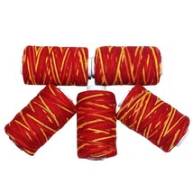 Hindu Religious Red Cotton Pooja Wrist Thread Band (pack of 5) - £12.77 GBP