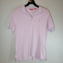 Izod Polo Shirt Mens Large Short Sleeve Lavender - £11.35 GBP