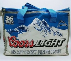 Coors Light Collapsible Insulated Soft Sided Cooler Bag Fits 36 Cans - $19.95
