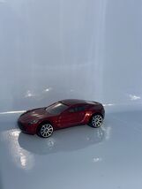 Metallic Red ASTON MARTIN ONE-77 2015 Exotics Hot Wheels Die Cast Car Lo... - $7.42