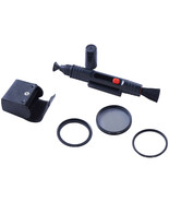 ONN UV &amp; Polarizing Camera Lens Filter Kit w/Cleaning Pen fits 52mm &amp; 58... - £8.53 GBP