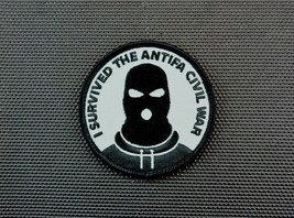 I Survived The ANTIFA Civil War Embroidered Patch - £6.10 GBP