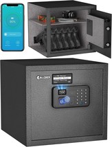 Billconch Smart Gun Safe For Multiple Pistols - Biometric Automatic Lock Safe - £171.38 GBP