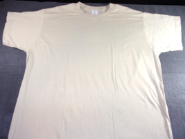 Nwot Tan Sand Military Combat Undershirt T Shirt 100% Combed Cotton 2XL - £9.06 GBP