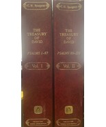 The Treasury of David - Volume 1 &amp; 2 by Spurgeon (Hardcover) First Edition - $59.39
