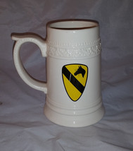 Vintage Ceramic US  Army Cavalry Logo Mug - $7.00