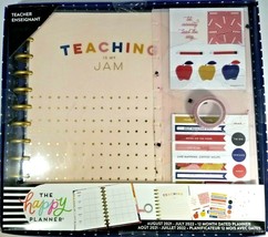 The Happy Planner Modern &quot;Teaching is my Jam&quot; Aug. 2021 - July 2022 Planner  - £19.10 GBP