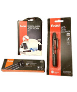 Focus 5 Piece Digital Camera Accessory Kit Cleaning Kit W Tabletop Tripo... - $18.00