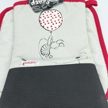 Disney Winnie The Pooh PIGLET Oversized Oven Mitt &amp; Pot Holder Set Rubberized - £15.80 GBP