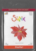 Sizzix sizzlits. Ponsettia Die. Ref:005. Die Cutting Cardmaking Scrapbooking - £4.94 GBP