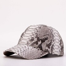 Boss Naturel Python Leather Cap image 9