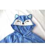 Fleece One-Piece Pajamas Girls Size 6/6X 7 Blanket Sleeper Union Suit Ho... - $449.56 MXN