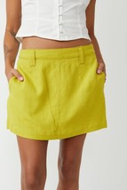 Free People can&#39;t blame me mini skirt in Citronelle - £40.38 GBP