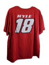 NASCAR Kyle #18 M&M's Tee Shirt Mens Size XL Short Sleeve Round Neck Pullover - $15.67