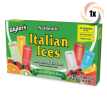 1x Pack Wyler's Italian Ice Assorted Freezer Bars | 20 Bars Per Pack  | 1.5oz - £20.04 GBP