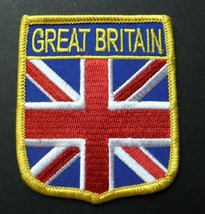 Great Britain British United Kingdom English Uk Shield Patch 2.5 X 3 Inches - £4.27 GBP