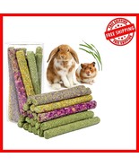 Nutritious 32-Piece Timothy Hay Stick Set for Rabbits, Guinea Pigs, Hams... - $24.78 CAD