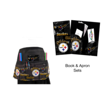 NFL Pittsburgh Pennants Server Book and Apron Set  - $39.90