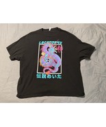Legendary Dragon Neon Graphic Tee Black Alstyle 3XL Japanese Kanji Print - $20.77 CAD