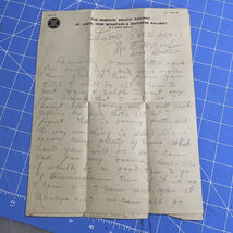 Antique Letter 1917 The Missouri Pacific Railway Letterhead  Iron Mountain - $9.83