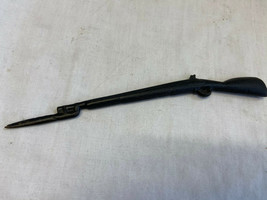 Rifle Bayonet Shaped Cast Iron Letter Opener 8&quot; Long - $19.95