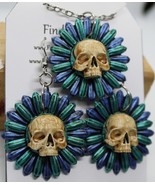 Flower Skull Jewelry Set - $41.16 CAD
