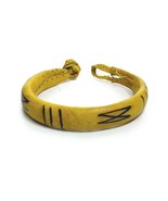New Yellow Leather Bracelet - £5.42 GBP