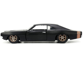 Dom&#39;s Dodge Charger R/T Black with Red Tail Stripe and 1968 Dodge Charger Widebo - £29.21 GBP