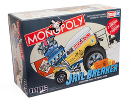 MPC Monopoly Jail Breaker Custom Willys Panel Van Plastic Snap Model Kit... - $25.19