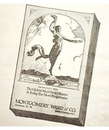 1923 Montgomery Ward Spring Catalogue Advertisement Ephemera 5.5 x 4.5&quot; - £9.08 GBP