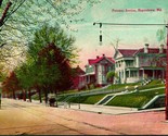 Vtg Postcard Potomac Avenue Hagerstown MD Maryland Horse &amp; Buggies House... - $10.64