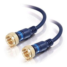 Legrand - C2G Mini Coax F-Type Cable, Blue Mini Coaxial Cable, 6 Foot F-... - $15.00