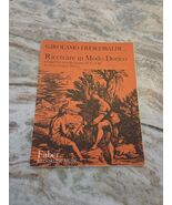 Girolamo Frescobaldi Ricercare in Modo Dorico Recorder sheet music Faber - $145.71 MXN