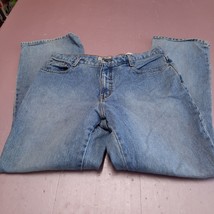 VTG Maurices Jeans Women 13 14 Blue Boot Leg Ladies 90s Y2K Denim Pants - £11.15 GBP