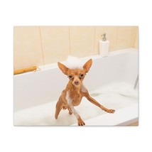 Cute Russkiy Toy Bath Canvas Wall Art  for Home Decor Ready-to-Hang - $90.24+