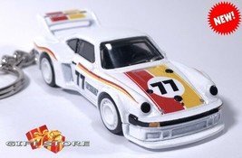 RARE KEY CHAIN RING WHITE 1977 PORSCHE 934.5 CUSTOM LIMITED EDITION 911 ... - £38.52 GBP