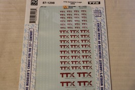 HO Scale Microscale, TTX Company Logo 2008 Decal Set, #87-1298 - $15.20