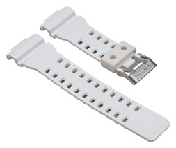 Genuine Watch Band White Strap Casio G-8900 GA-110 GA-120 GAC-100 GD-100... - £42.83 GBP