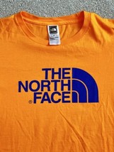 The North Face Half Dome Blue Logo Orange T-Shirt Men's SMALL T-Shirt 2013 - $17.70