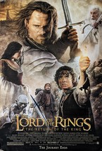 The Lord Of The Rings The Return Of The King Cast Signed Movie Poster - £481.10 GBP