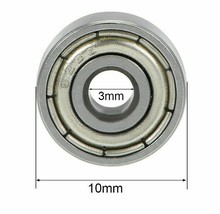 623-ZZ Radial Roller Ball Bearing 3x10x4mm Sealed Shielded x8 FAST SHIP USA - £5.49 GBP