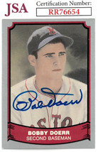 Bobby Doerr signed 1988 Pacific Baseball Legends Card #73- JSA #RR76654 ... - £19.57 GBP