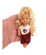 Vintage Barbie Kelly Doll 1976 Mattel Mini Toddler Blonde Hair 5.5&quot; - $14.89
