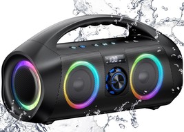 Bluetooth Speakers With Subwoofer, 60W(80W Max) Stereo Sound Wireless, For Party - £53.74 GBP