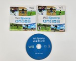 Wii Sports Nintendo Wii Game Complete CIB Sleeve &amp; Manual - £21.76 GBP